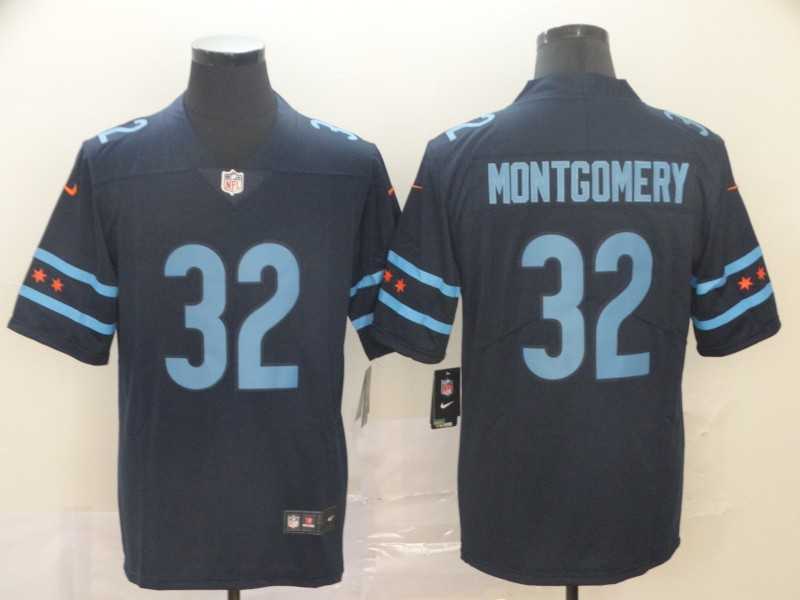 Nike Bears 32 David Montgomery Navy City Edition Vapor Untouchable Limited Jersey,We sell and wholesale Nike Bears 32 David Montgomery Navy City Edition Vapor Untouchable Limited Jersey on line form chian!